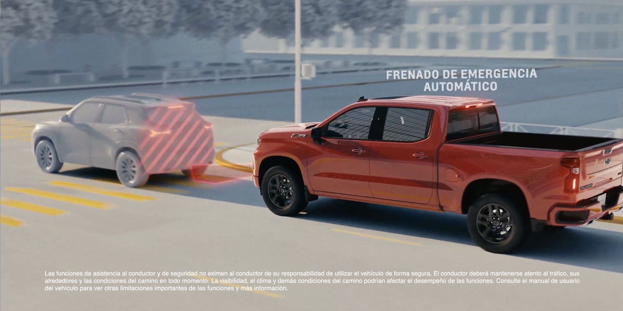 Chevrolet Cheyenne Bison cuenta con alerta de colisión frontal