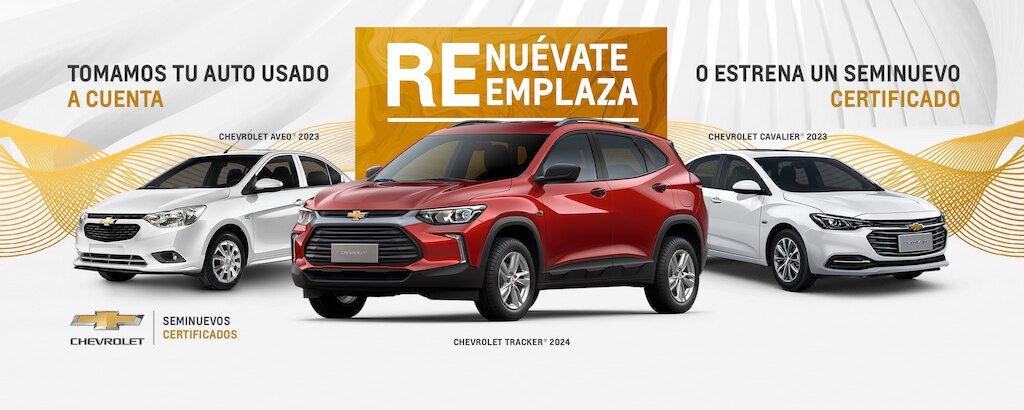 Aquí podrás elegir el seminuevo de tu preferencia ó también valuar tu vehículo para que lo tomen a cuenta y salgas estrenando tu nuevo Chevrolet.